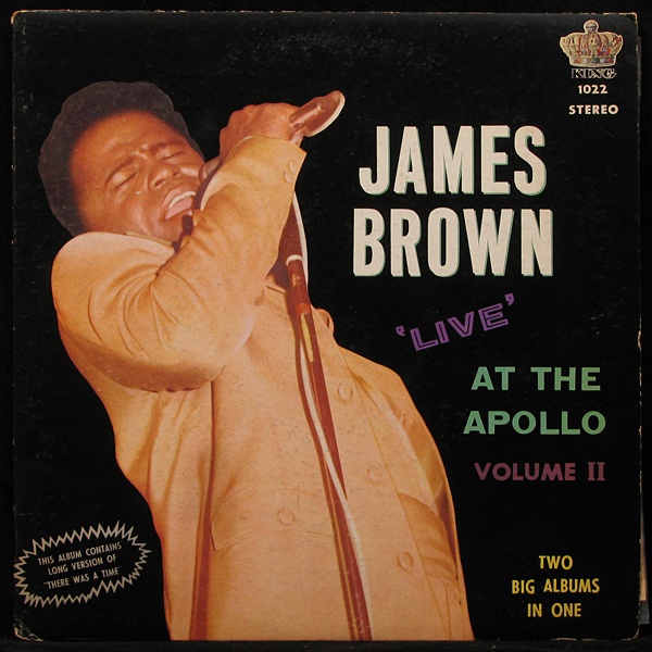 LP James Brown — Live At The Apollo - Volume II (2LP) фото