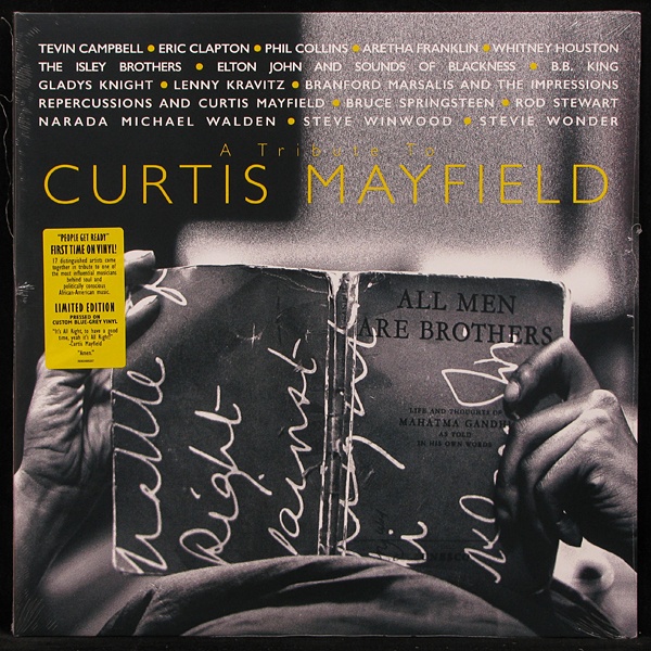 LP V/A — A Tribute To Curtis Mayfield (2LP, coloured vinyl) фото