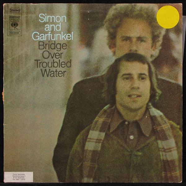 LP Simon & Garfunkel — Bridge Over Troubled Water фото