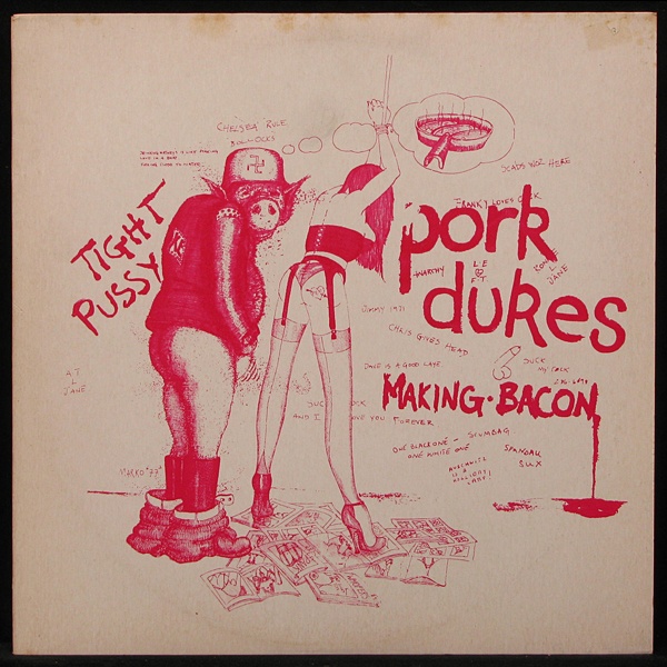 LP Pork Dukes — Making Bacon / Tight Pussy (maxi, coloured vinyl) фото