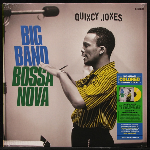 LP Quincy Jones — Big Band Bossa Nova (coloured vinyl) фото
