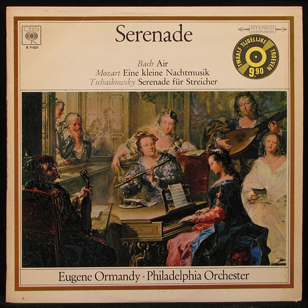 LP Eugene Ormandy — Serenade: Bach / Mozart / Tschaikowsky фото