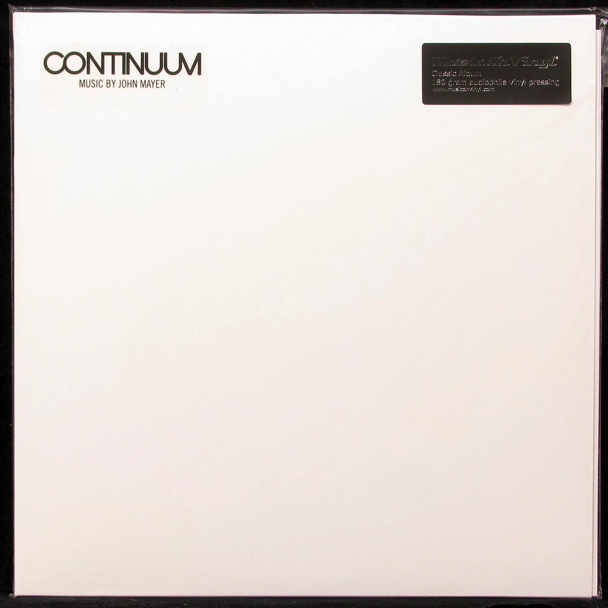 LP John Mayer — Continuum (2LP) фото