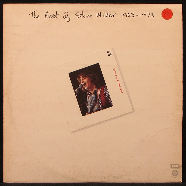 LP Steve Miller Band — Best Of Steve Miller 1968-1973 фото