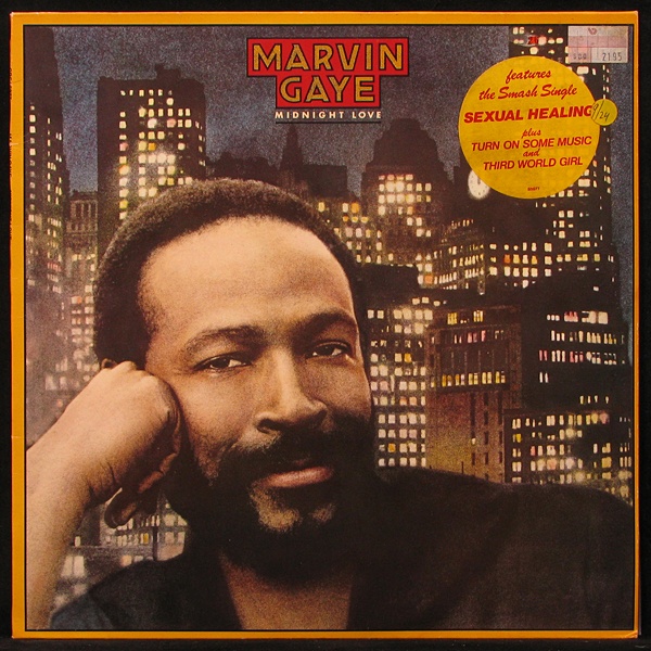 LP Marvin Gaye — Midnight Love фото