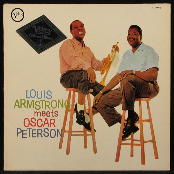 LP Louis Armstrong / Oscar Peterson — Louis Armstrong Meets Oscar Peterson фото