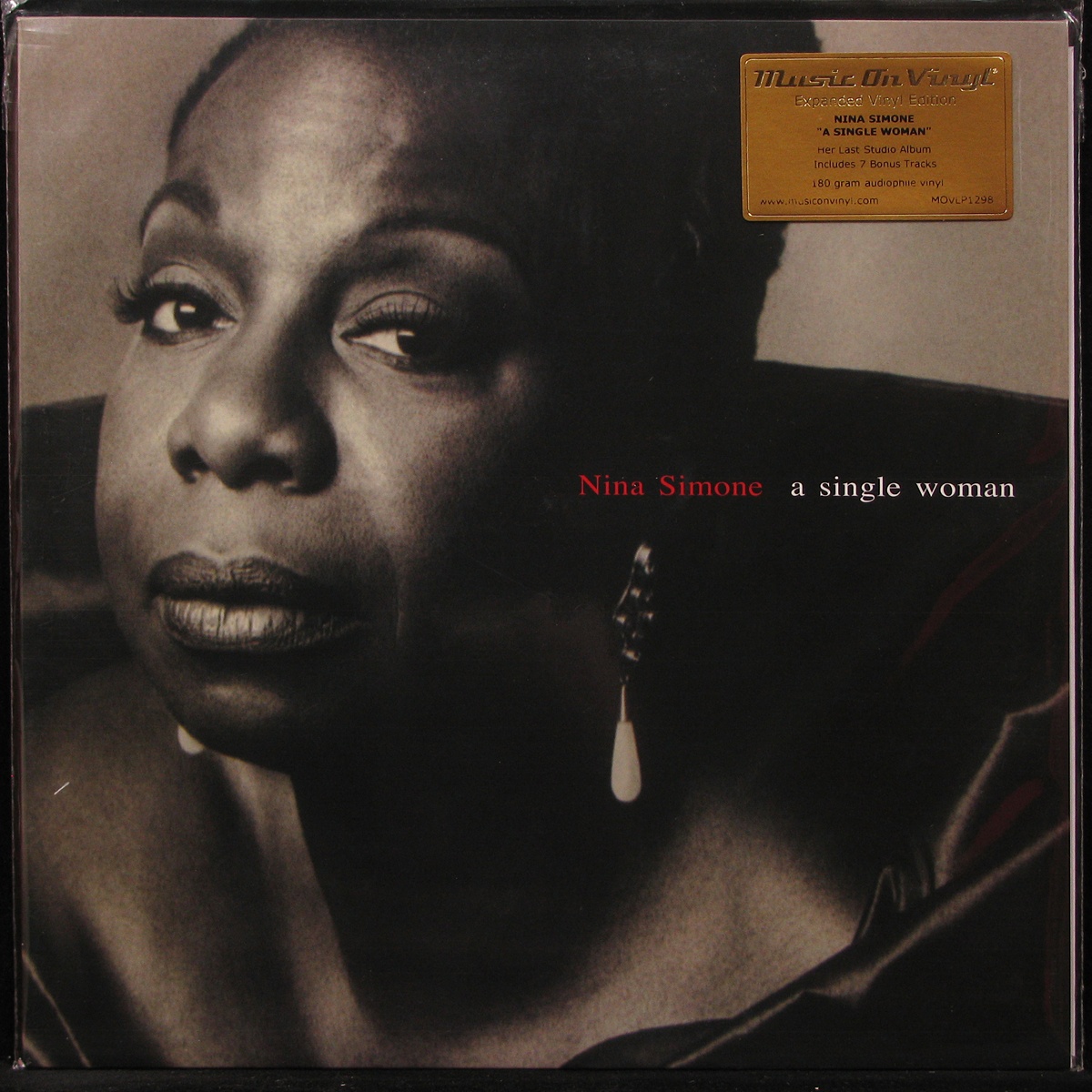 LP Nina Simone — A Single Woman фото
