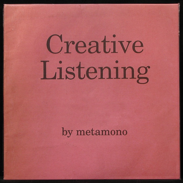 LP Metamono — Creative Listening фото