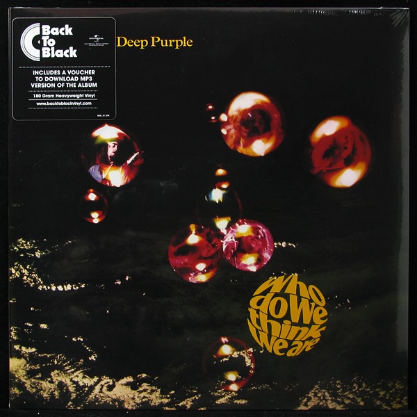 LP Deep Purple — Who Do We Think We Are! фото