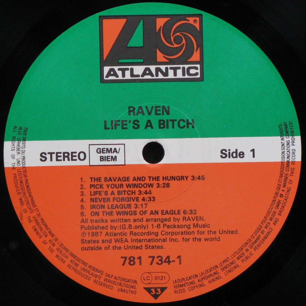 LP Raven — Life Is A Bitch фото 2