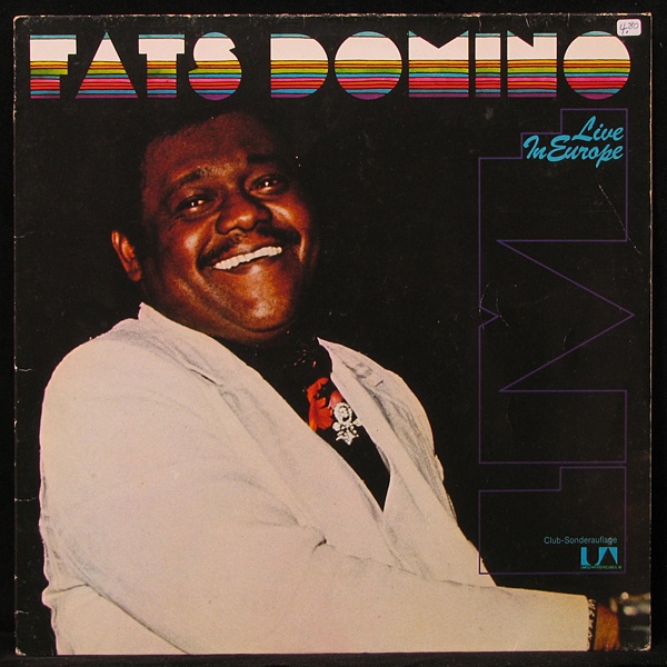LP Fats Domino — Fats Domino Live In Europe фото