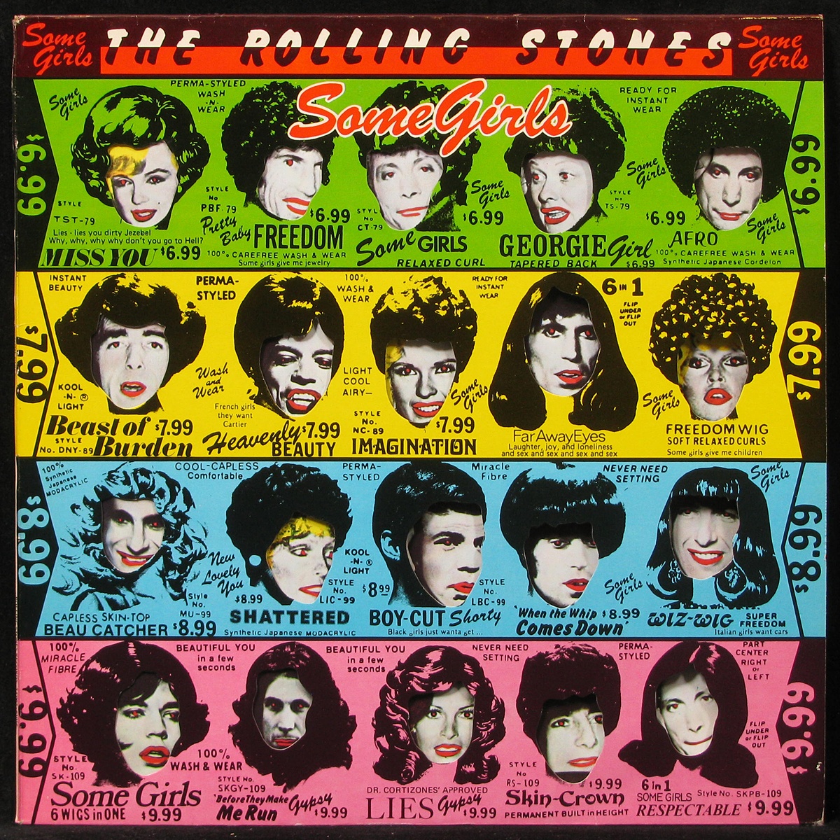 LP Rolling Stones — Some Girls фото