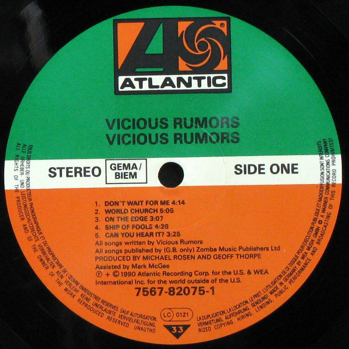 LP Vicious Rumors — Vicious Rumors фото 3