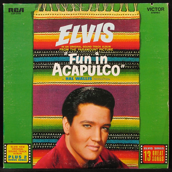 LP Elvis Presley — Fun In Acapulco фото