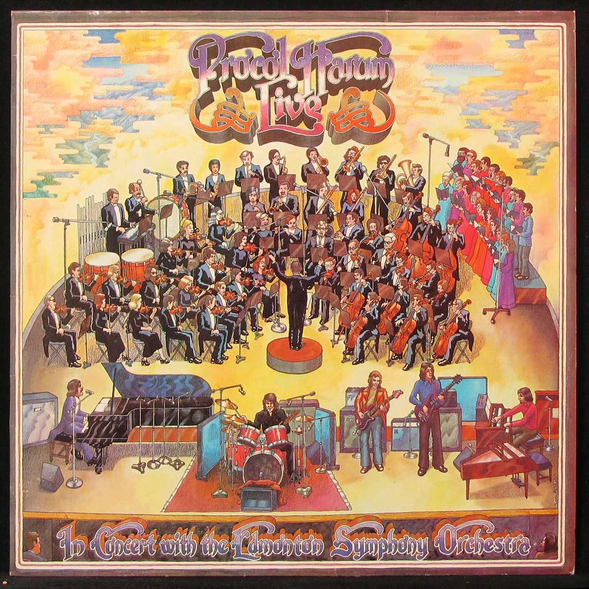 LP Procol Harum — Live - In Concert With The Edmonton Symphony Orchestra фото