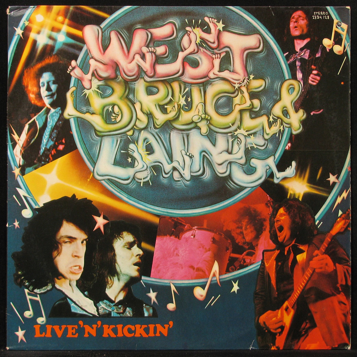 LP West, Bruce & Laing — Live 'N' Kickin' фото