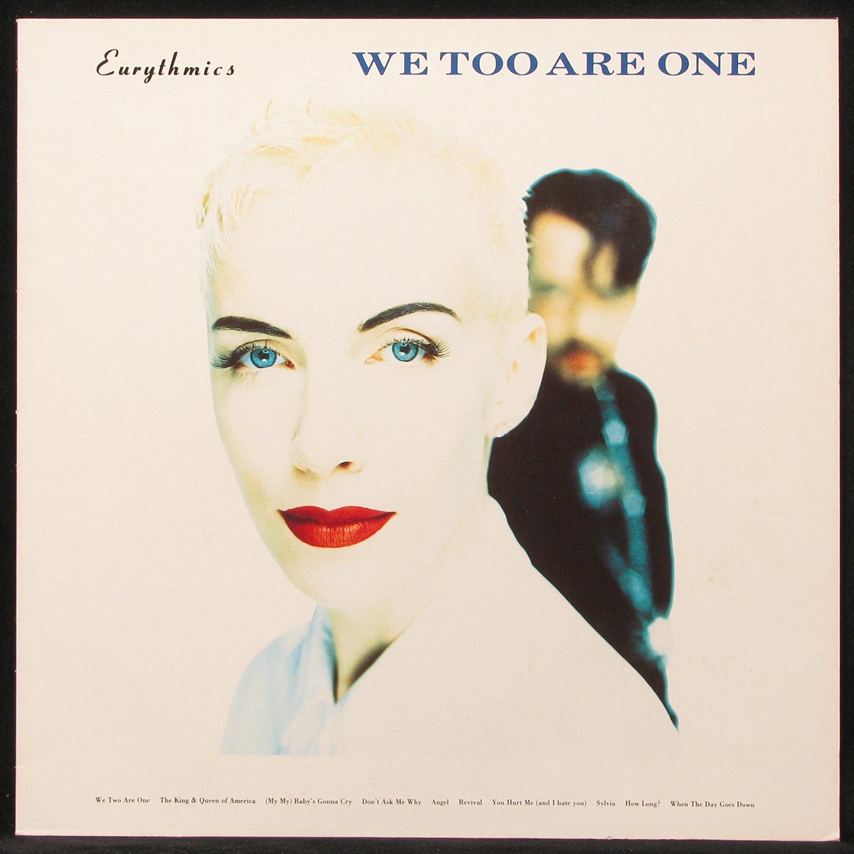 LP Eurythmics — We Too Are One (+ poster) фото