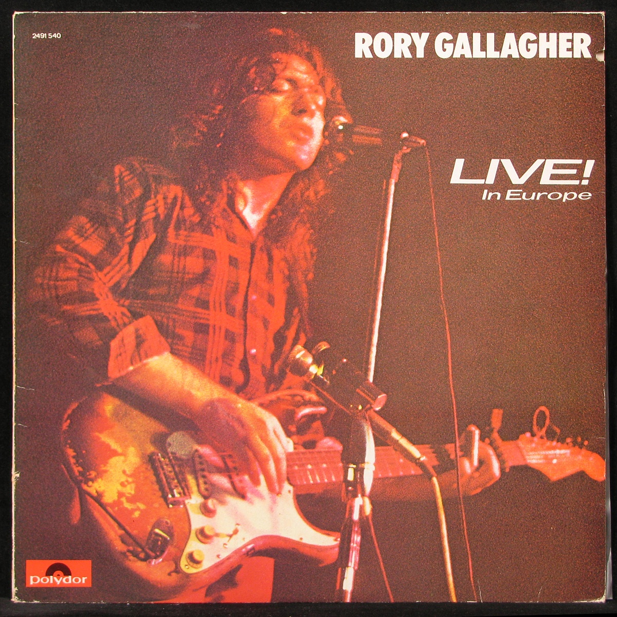 LP Rory Gallagher — Live! In Europe фото