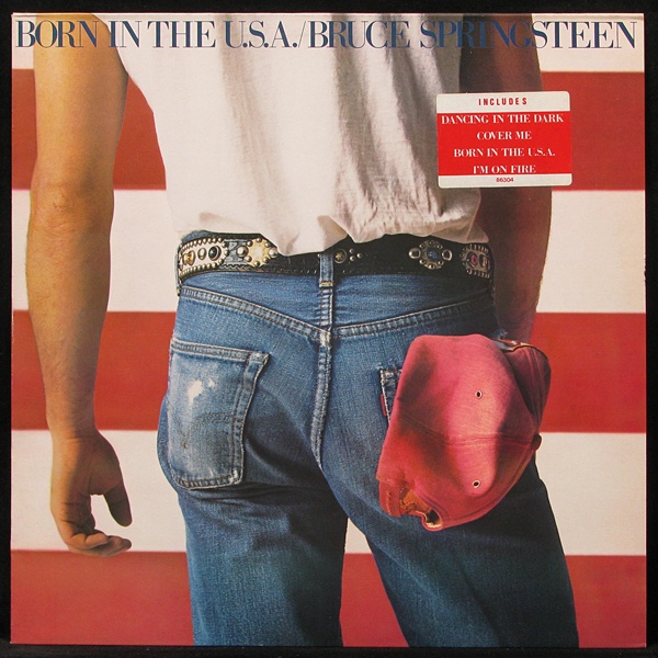 LP Bruce Springsteen — Born In The USA фото
