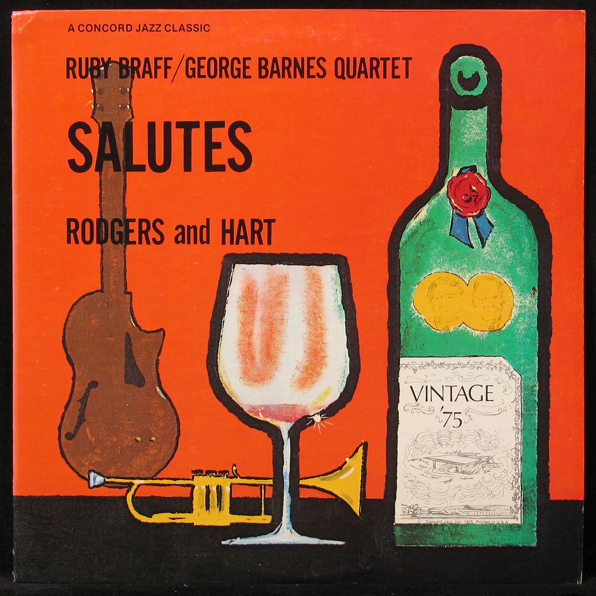 LP Ruby Braff / George Barnes — Braff/Barnes Quartet Salutes Rodgers And Hart фото