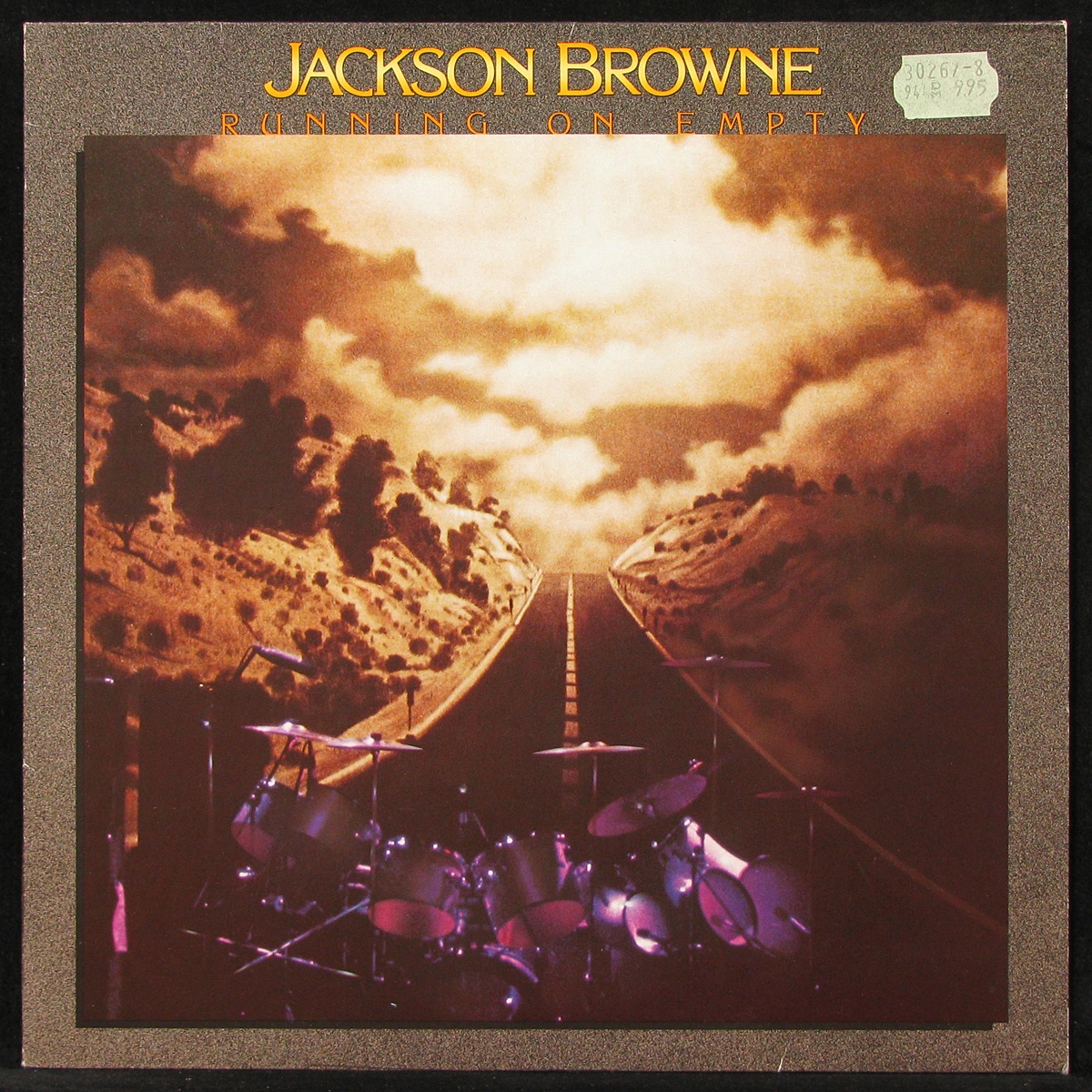 LP Jackson Browne — Running On Empty (+booklet) фото