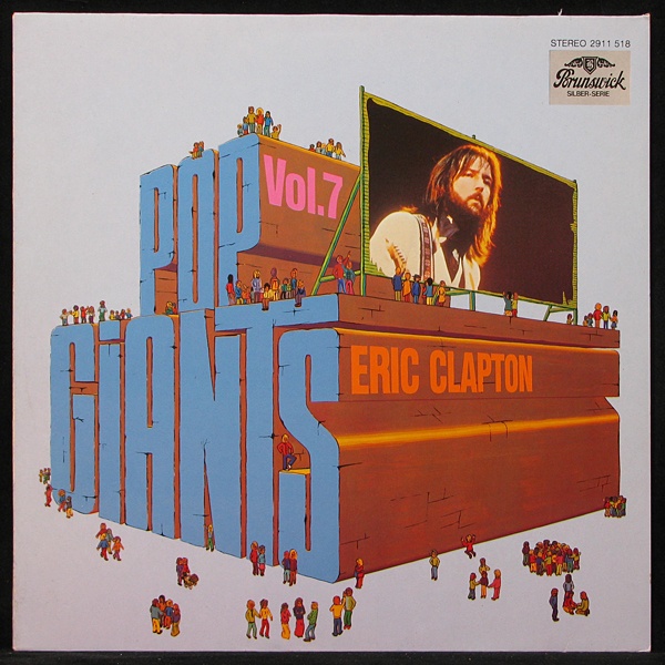 LP Eric Clapton — Pop Giants, Vol. 7 фото