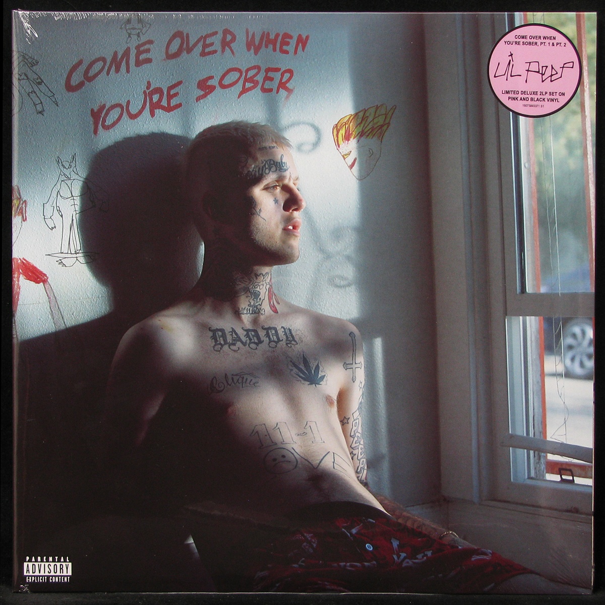 LP Lil Peep — Come Over When You're Sober, Pt. 1 & Pt. 2 (2LP, coloured vinyl) фото