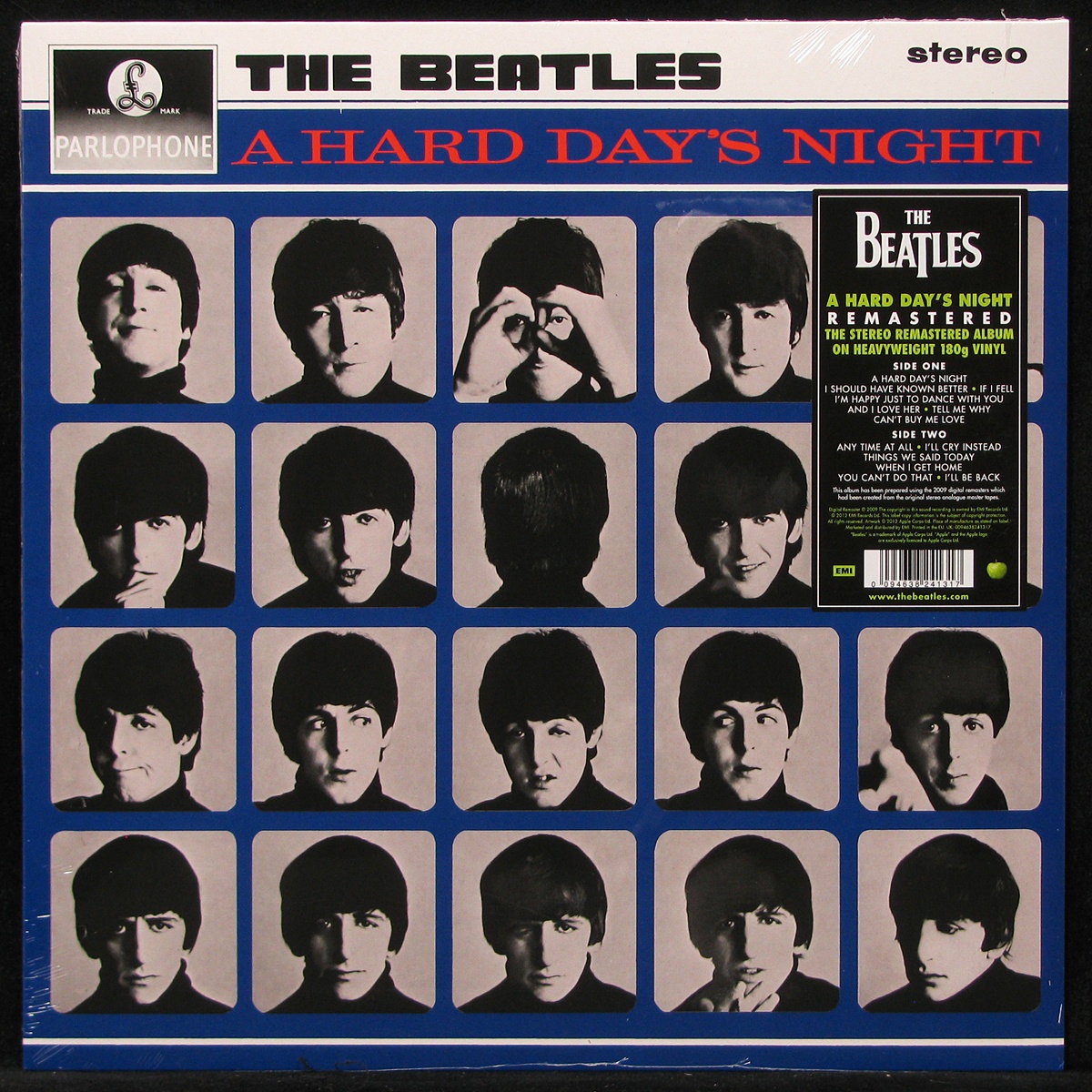 LP Beatles — A Hard Day's Night фото