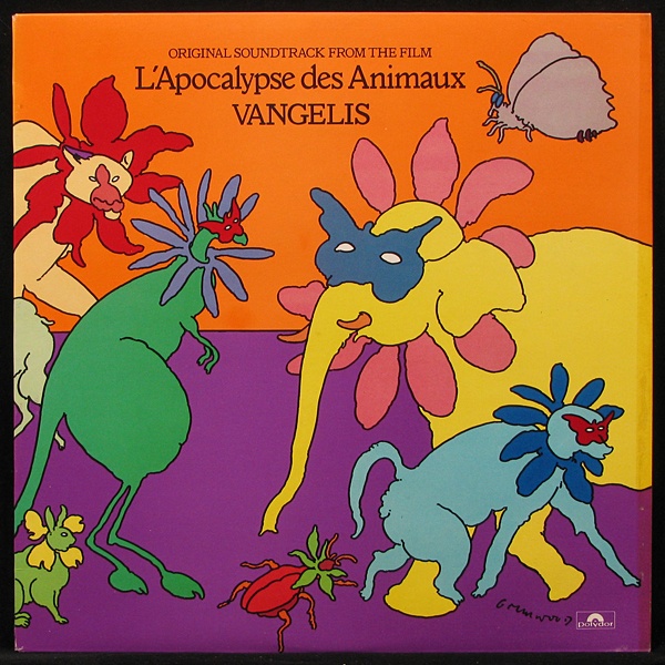 LP Vangelis — L'Apocalypse Des Animaux фото