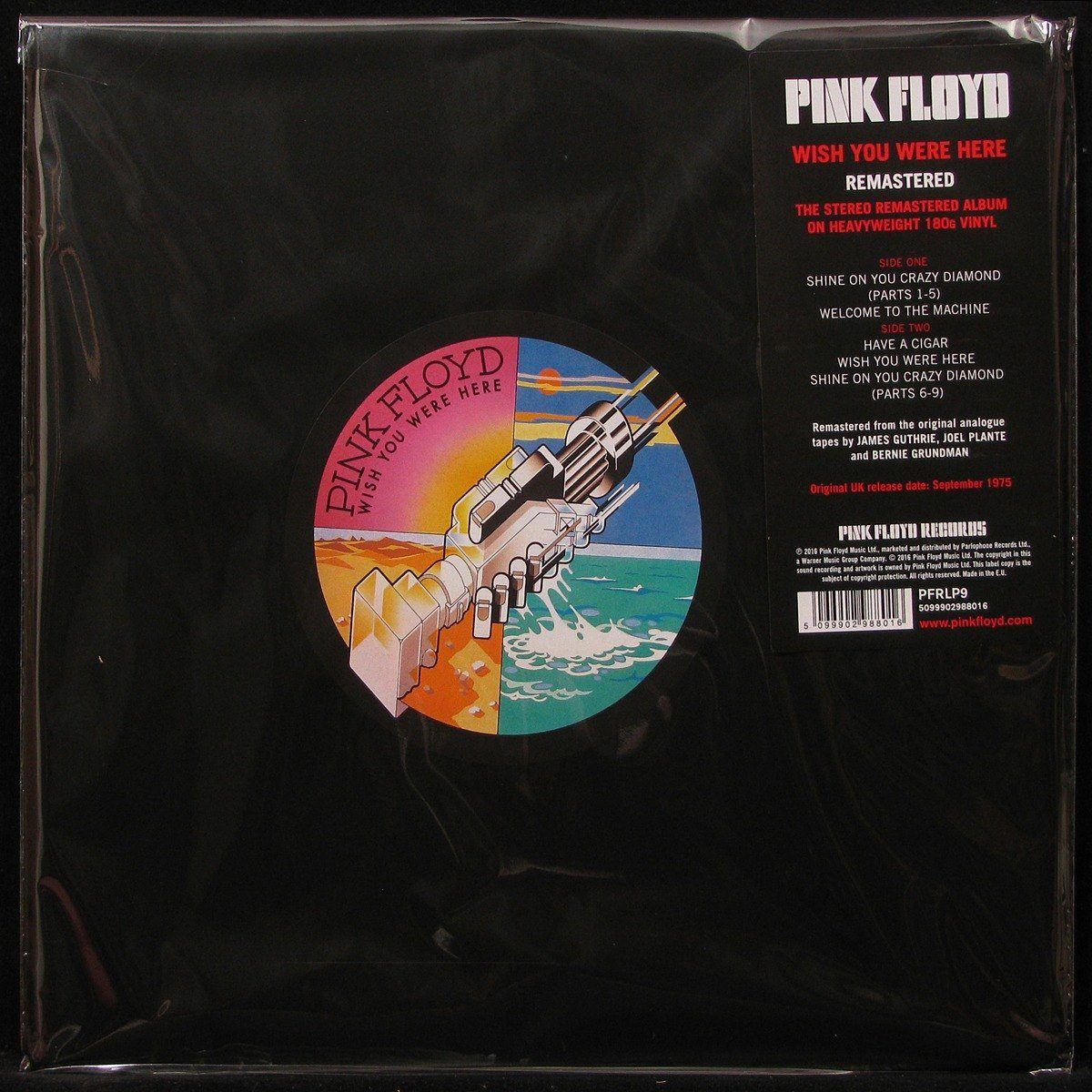 LP Pink Floyd — Wish You Were Here (SALE) (+ postcard) фото