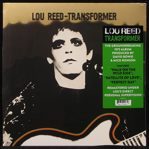 LP Lou Reed — Transformer фото