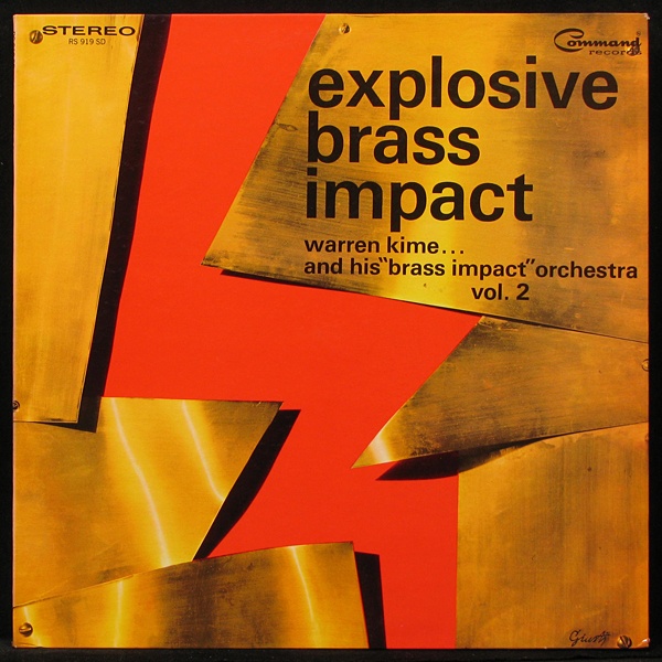 LP Warren Kime And His Brass Impact Orchestra — Explosive Brass Impact Vol. 2 фото