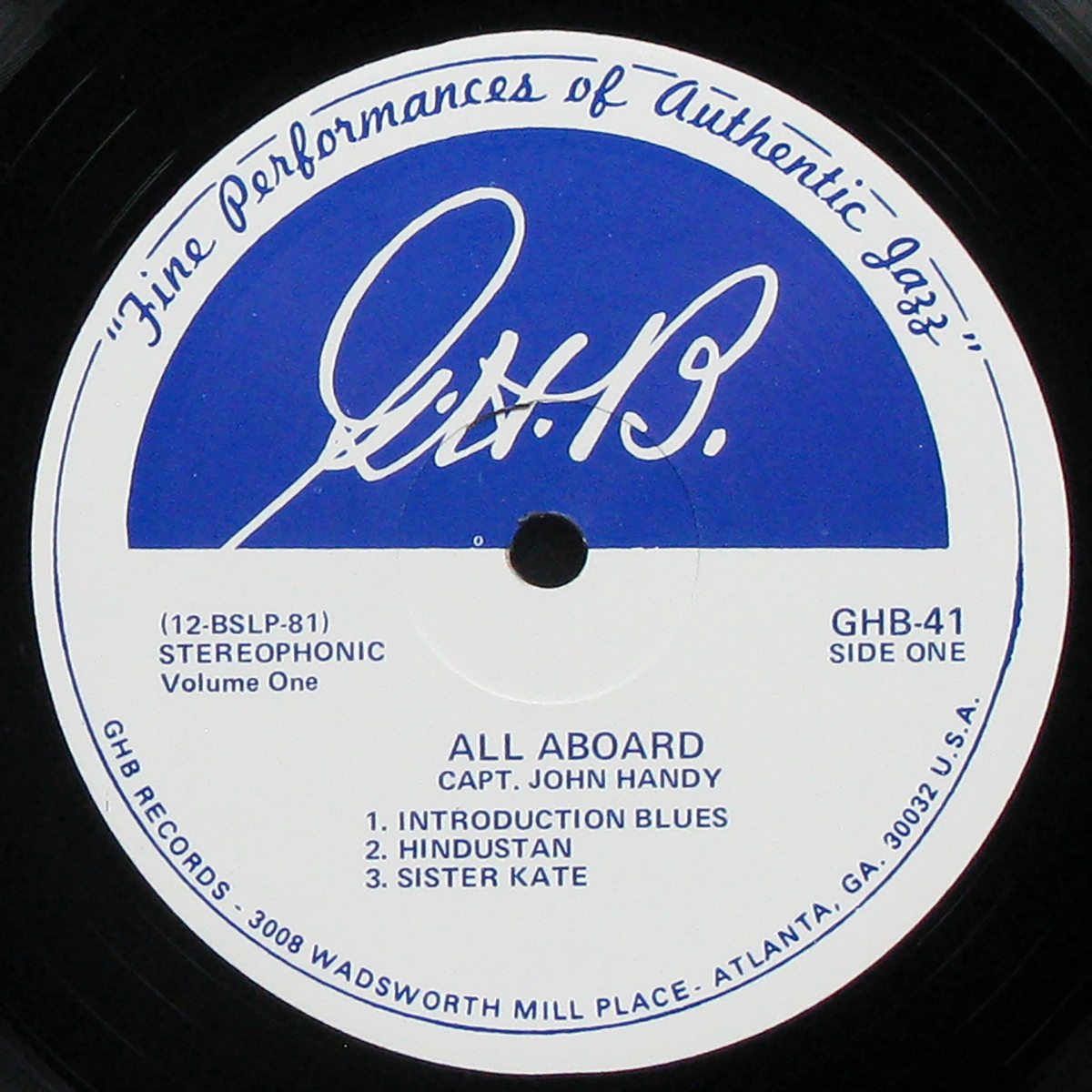 LP Capt. John Handy — All Aboard (Volume 1) фото 2