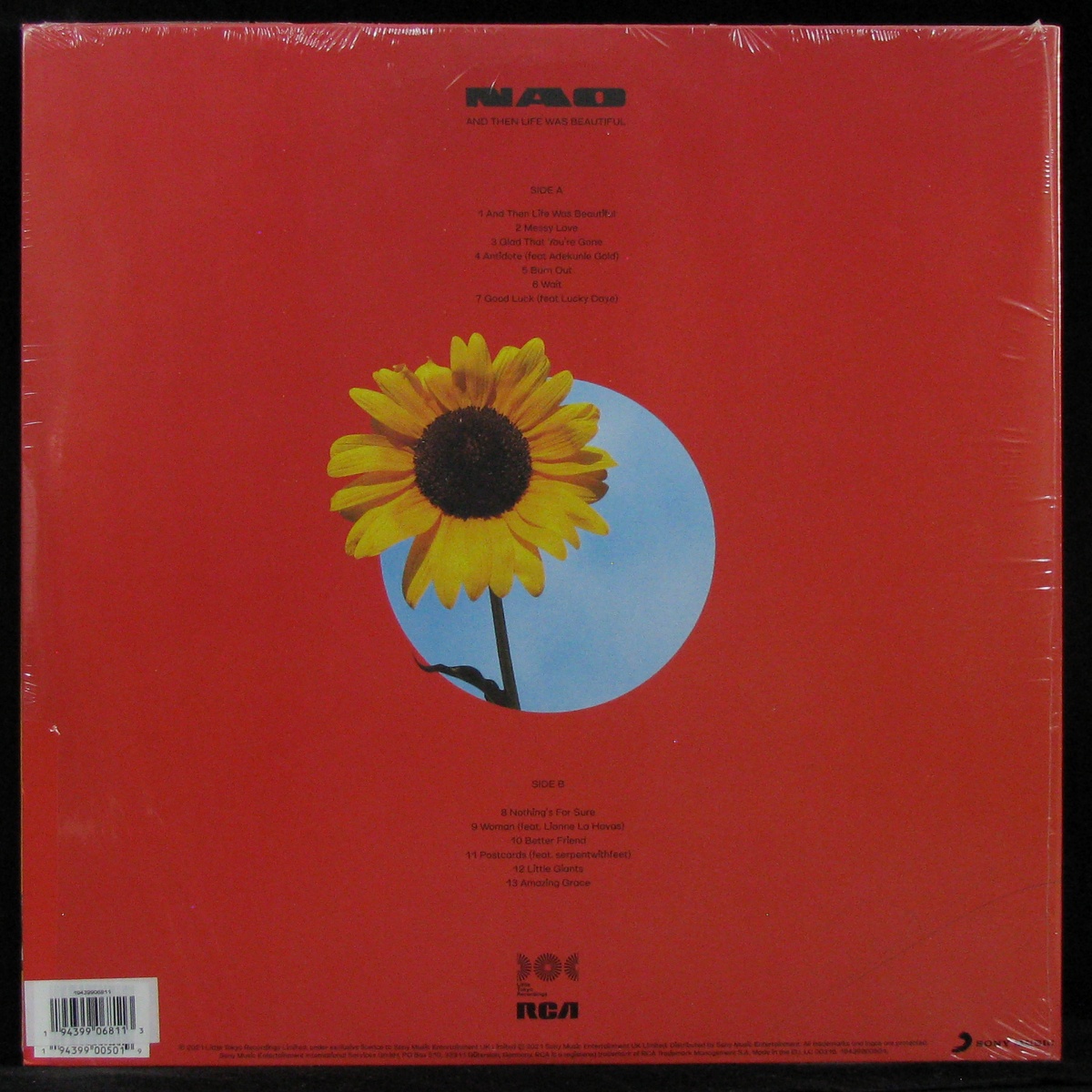 LP Nao — And Then Life Was Beautiful (coloured vinyl) фото 2