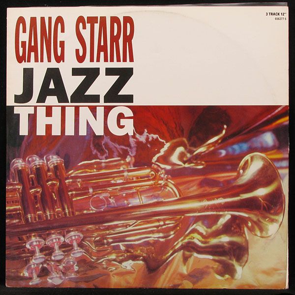 LP Gang Starr — Jazz Thing (maxi) фото