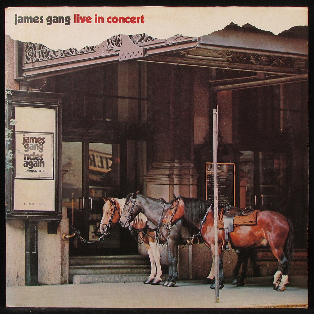 LP James Gang — Live In Concert фото