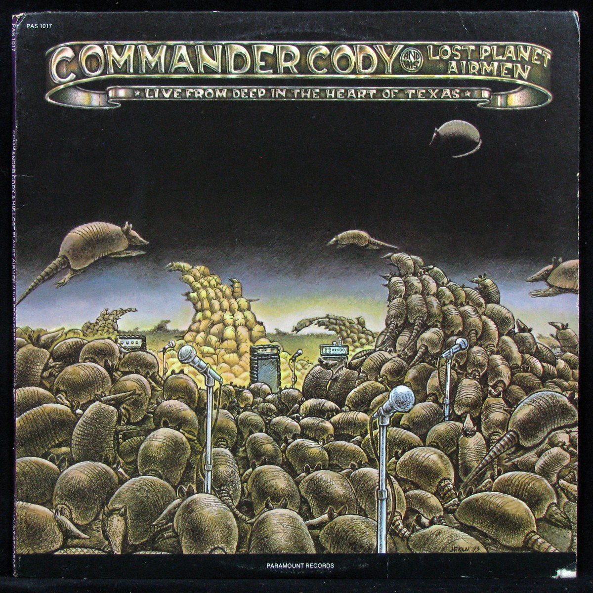 LP Commander Cody And His Lost Planet Airmen — Live From Deep In The Heart Of Texas фото