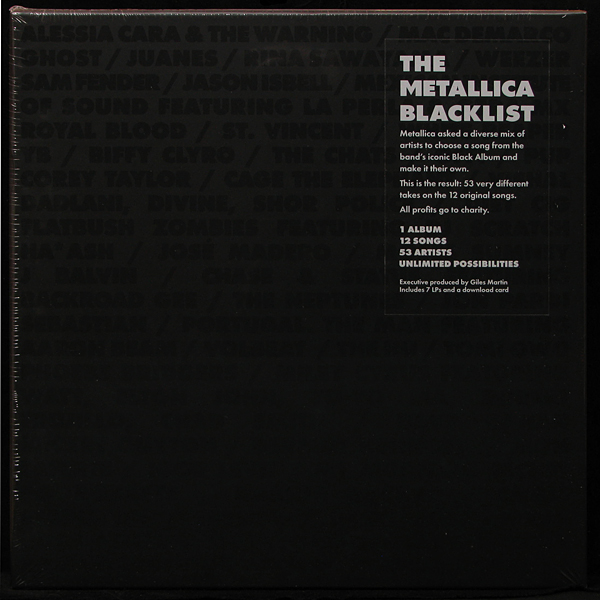 LP V/A — Metallica Blacklist (7LP Box, + booklet) фото