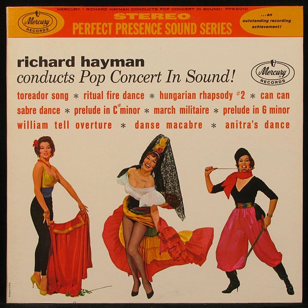 LP Richard Hayman — Conducts Pop Concert In Sound! фото