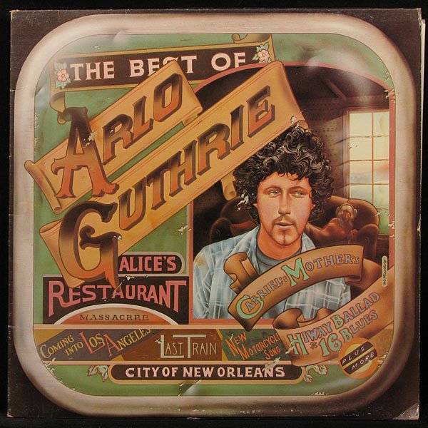 LP Arlo Guthrie — Best Of Arlo Guthrie фото