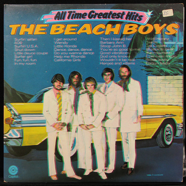 LP Beach Boys — All Time Greatest Hits (2LP) фото
