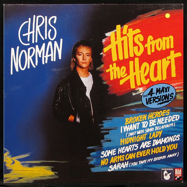 LP Chris Norman — Hits From The Heart фото