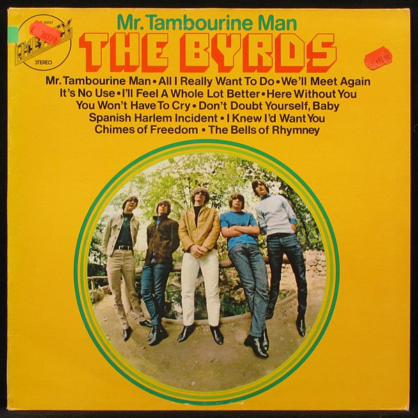 LP Byrds — Mr. Tambourine Man фото