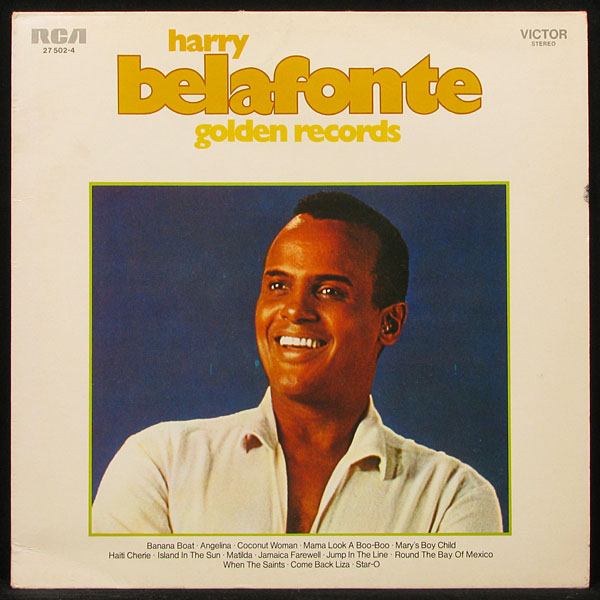 LP Harry Belafonte — Golden Records (club edition) фото
