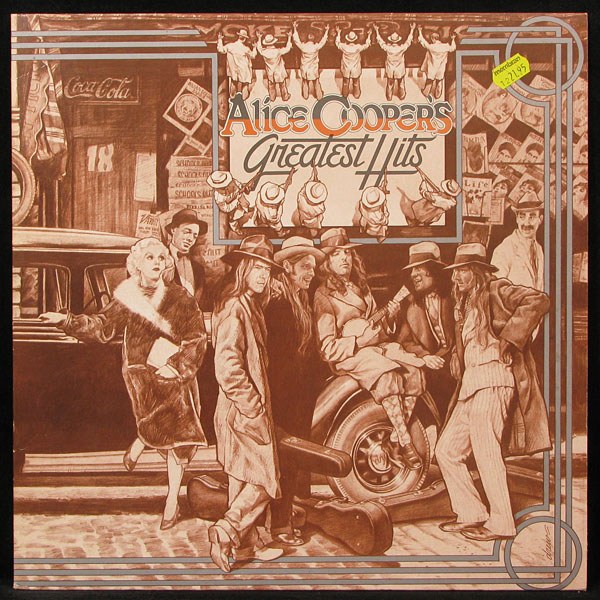 LP Alice Cooper — Greatest Hits фото