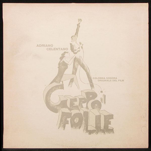 LP Adriano Celentano — Geppo Il Folle фото