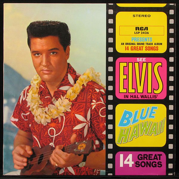 LP Elvis Presley — Blue Hawaii фото