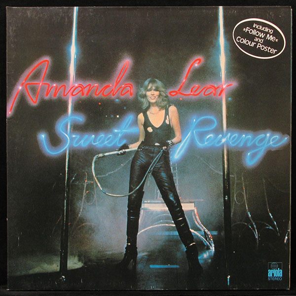 LP Amanda Lear — Sweet Revenge (+ poster) фото