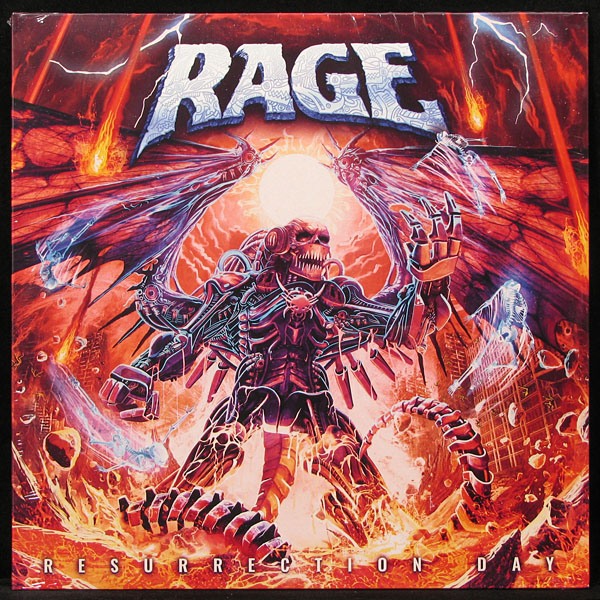 LP Rage — Resurrection Day (2LP, coloured vinyl) фото