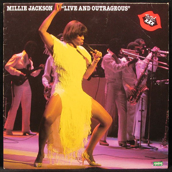 LP Millie Jackson — Live And Outrageous фото